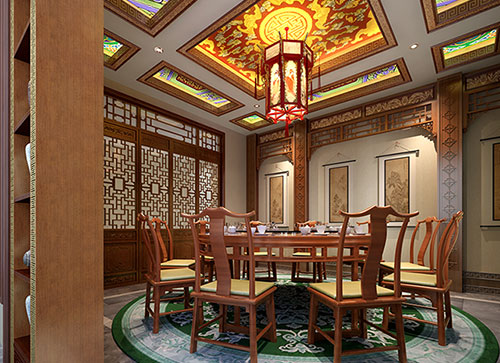 通辽中式古典风格家居装修设计效果图